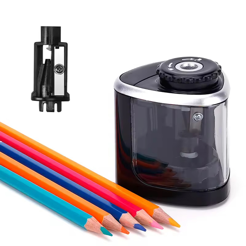 Electric Pencil Sharpener Usb - Pengasah Pensil Elektrik Bertenaga Baterai Portabel