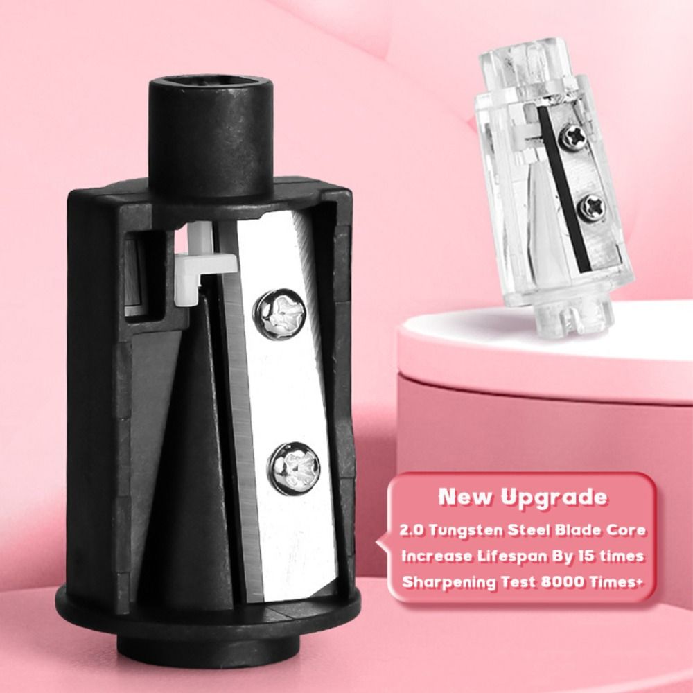 Electric Pencil Sharpener Usb - Rautan Pensil Elektrik dengan Tiga Tingkat