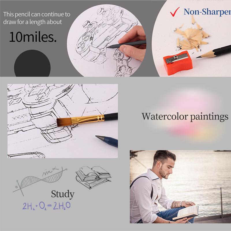 39 Buah/Set Pensil Logam Kreat - Writing Tools ulasan dan harga