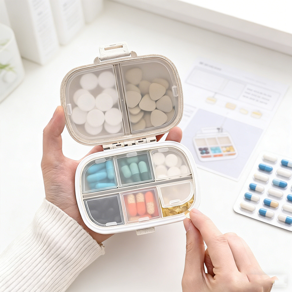 Kotak Penyimpanan Obat Portabe - Stationery ulasan dan harga