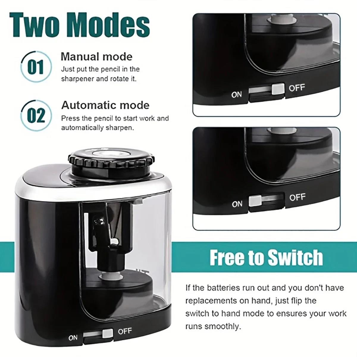 Pengasah Pensil Elektrik Berte - Electric Pencil Sharpener Usb ulasan dan harga