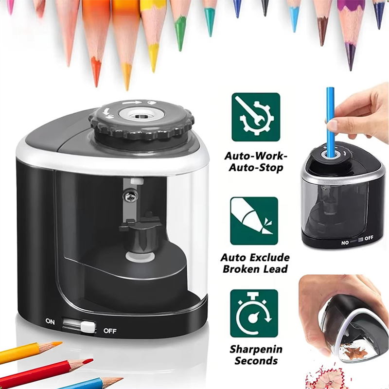 Alat Pengasah Pensil Otomatis  - Electric Pencil Sharpener Usb ulasan dan harga