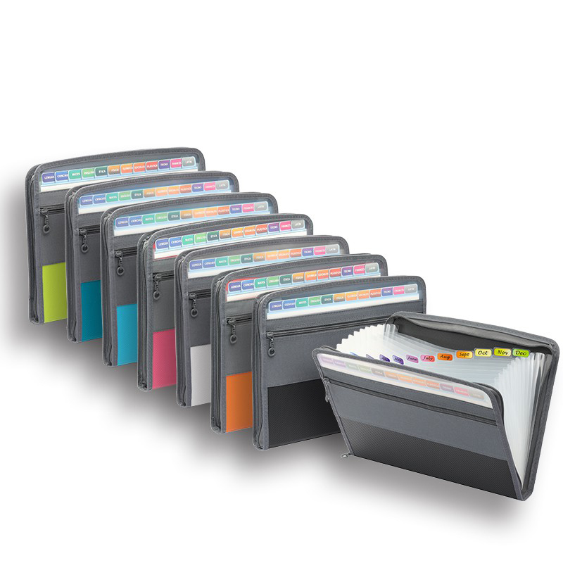 Pengatur File akordion dengan  - Expandable Accordion File Folder 13 Pockets ulasan dan harga