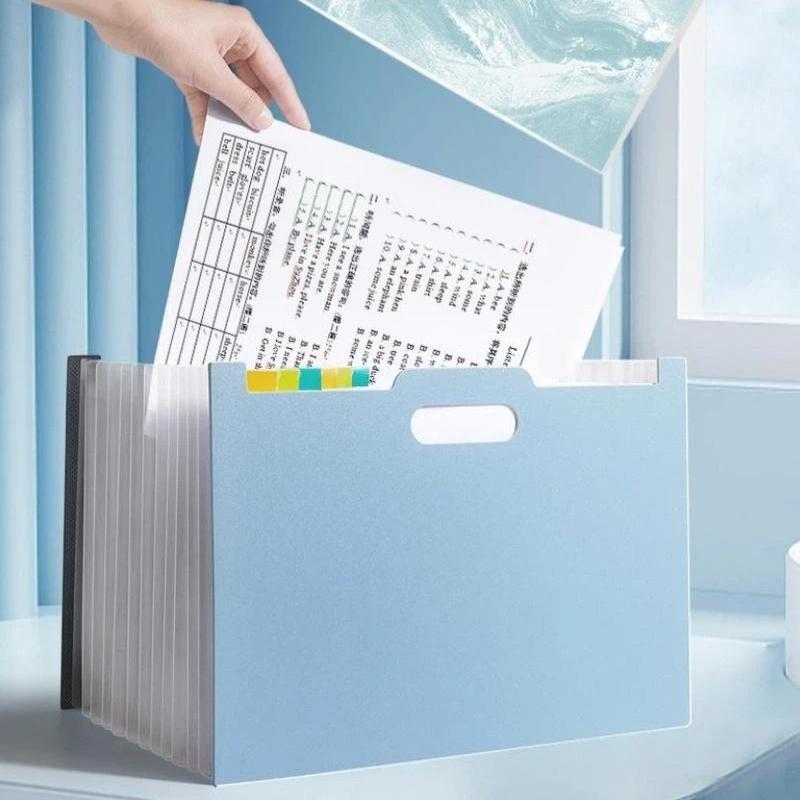 13 Kantong, Folder Berkas Mode - Expandable Accordion File Folder 13 Pockets ulasan dan harga
