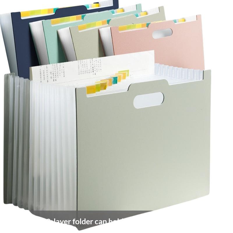 13 Kantong, Folder Berkas Mode - Expandable Accordion File Folder 13 Pockets ulasan dan harga