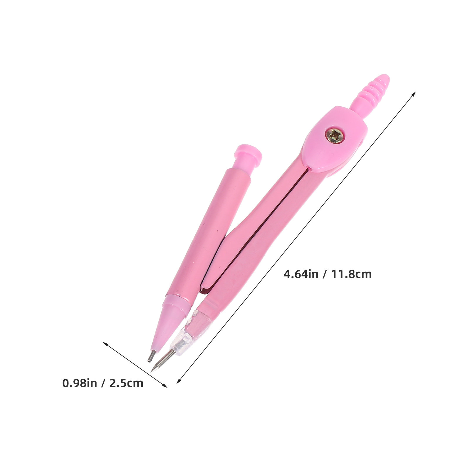 Set Kompas Baja Tahan Karat, A - Math Geometry Set With Compass ulasan dan harga