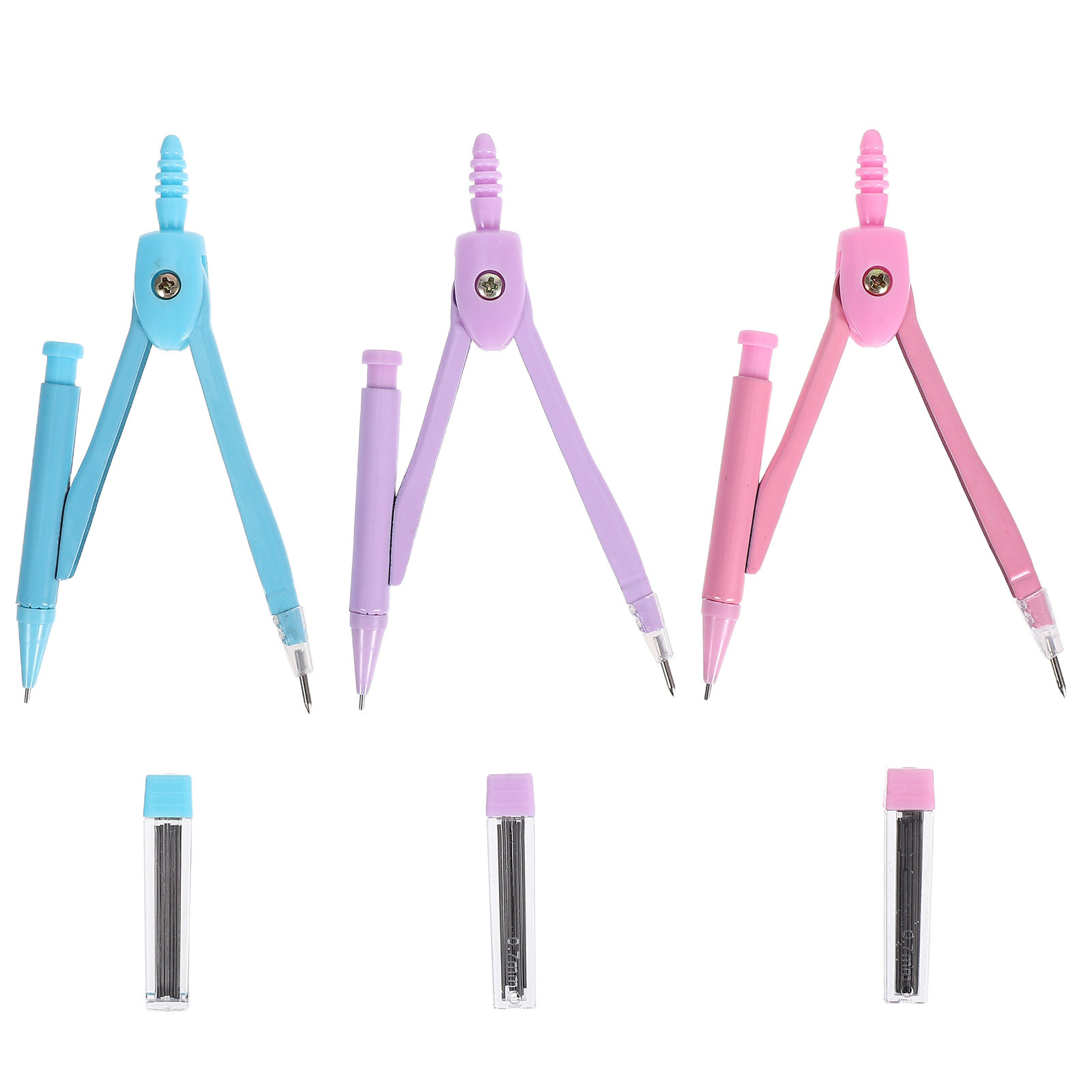 Set Kompas Baja Tahan Karat, A - Math Geometry Set With Compass ulasan dan harga