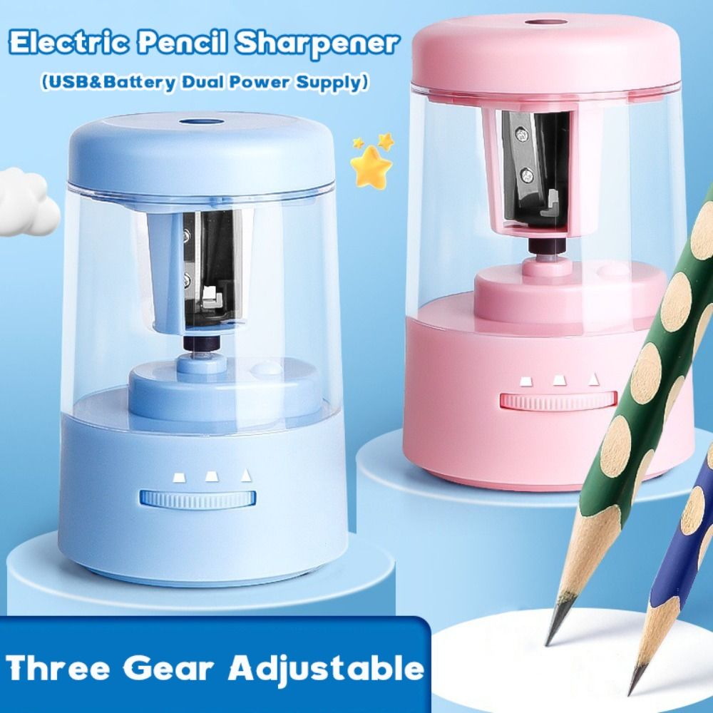 Rautan Pensil Elektrik dengan  - Electric Pencil Sharpener Usb ulasan dan harga
