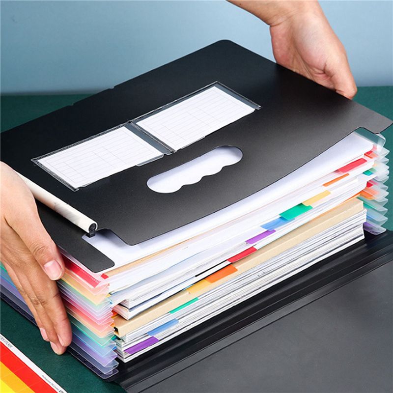 Folder File Ekspansi Superior- - Expandable Accordion File Folder 13 Pockets ulasan dan harga