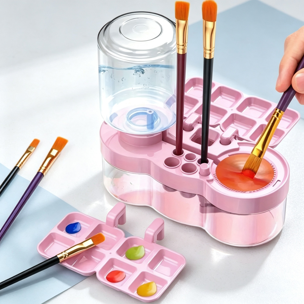 Pencuci Kuas Lukis Multifungsi - Writing Tools ulasan dan harga