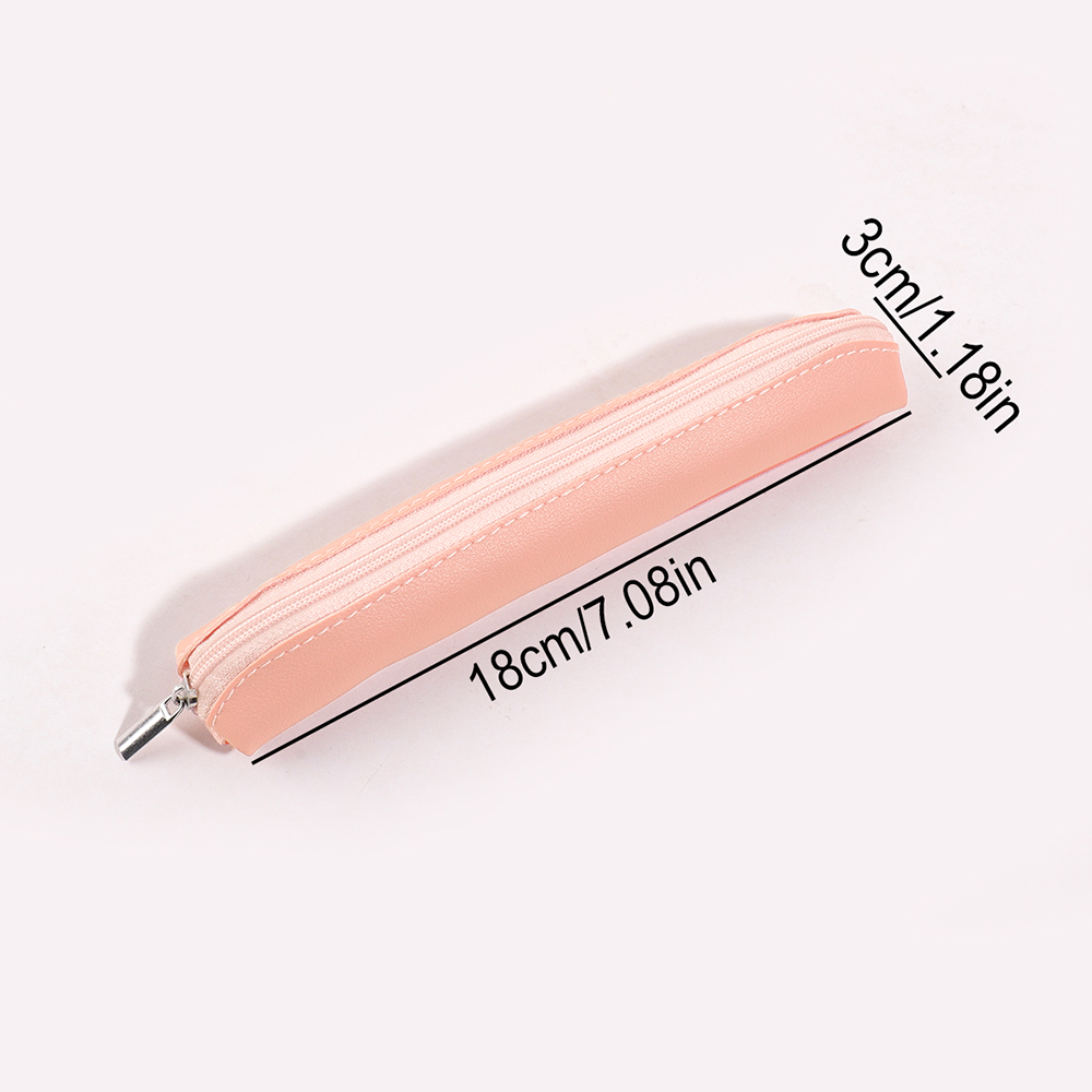 Tempat Pensil Kulit PU dengan  - School Supplies ulasan dan harga