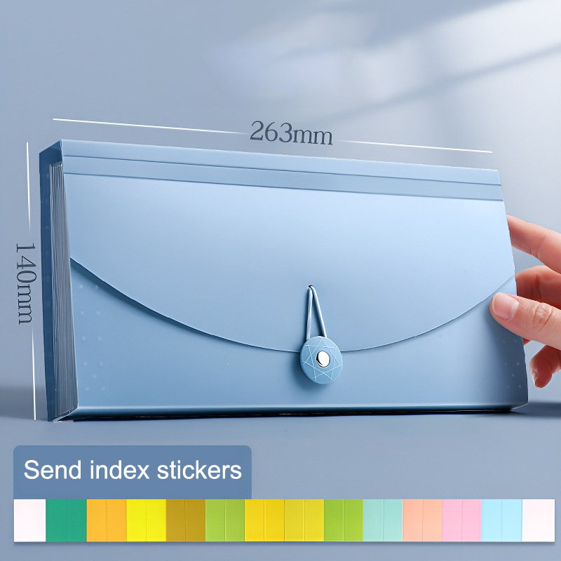 13 Folder File Ekspansi Saku,  - Expandable Accordion File Folder 13 Pockets ulasan dan harga